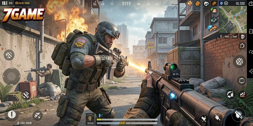 Tampilan gameplay intens di dunia 7GAME yang menegangkan.