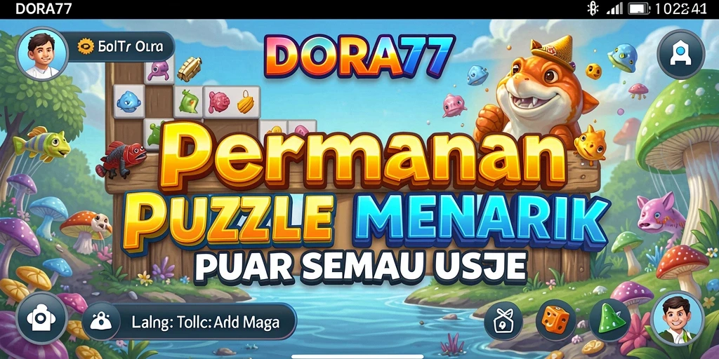 Tampilan gameplay DORA77 yang menantang dan menarik.
