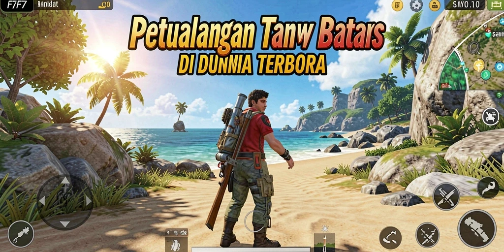Gameplay F7F7 menunjukkan kebebasan menjelajahi dunia terbuka yang menakjubkan.