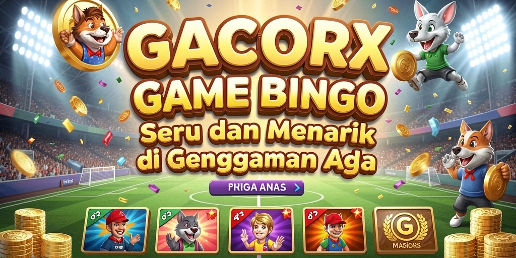 Screenshot gameplay <strong>GACORX</strong> dengan suasana bingo yang seru.