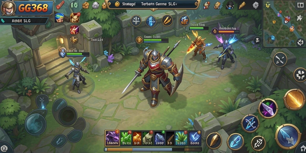 Tampilan menakjubkan dari gameplay SLG GG368.