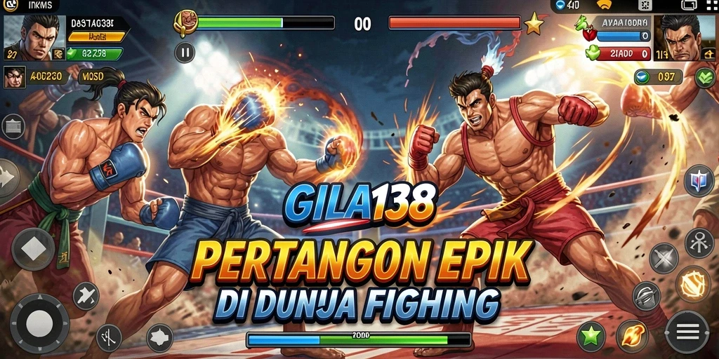 Tampilan seru pertarungan karakter di GILA138 dalam aksi.