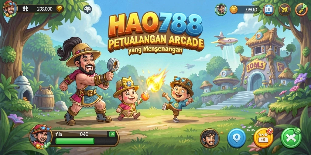 Tampilan menarik dari gameplay HAO788 yang penuh warna dan tantangan.