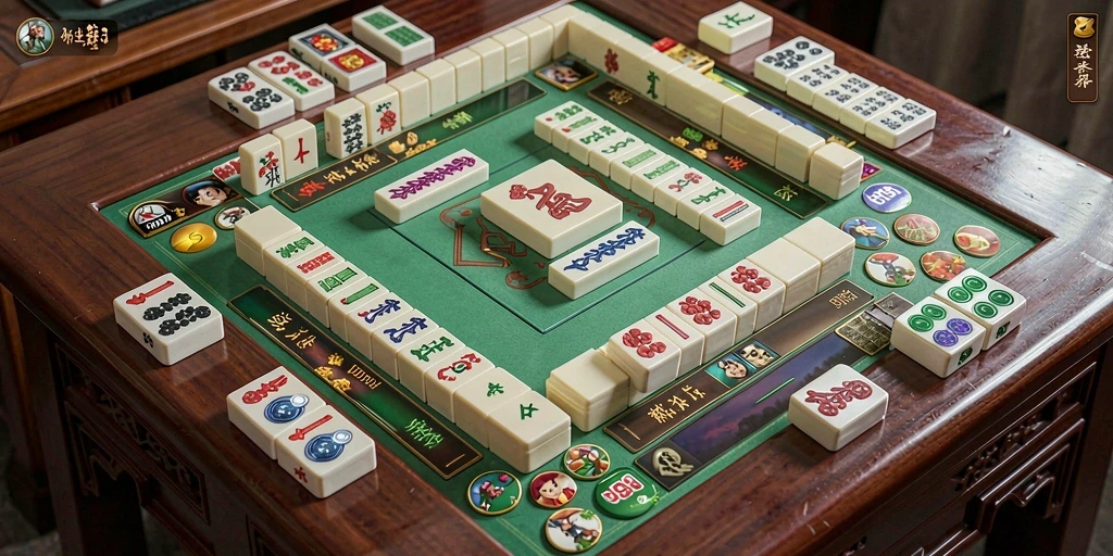 Screenshot gameplay seru dari IDR89 yang menggambarkan keseruan bermain Mahjong.