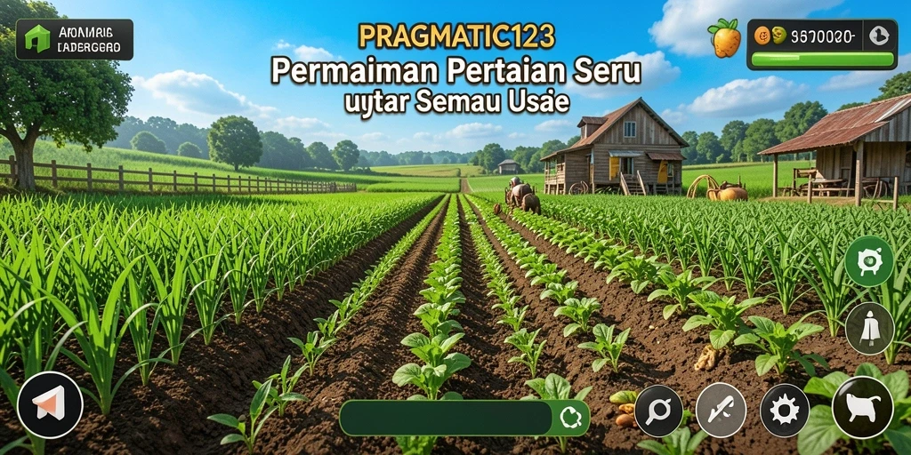 Tampilan gameplay menarik dari PRAGMATIC123 dalam bertani.